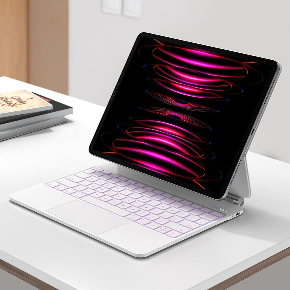 Магнитный чехол с клавиатурой и трекпадом LCD для iPad Air 13