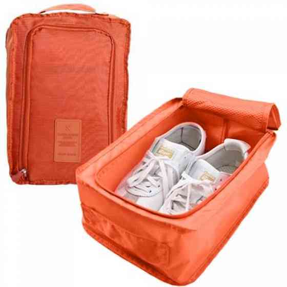 Сумка-органайзер для взуття дорожній помаранчевий Вінниця