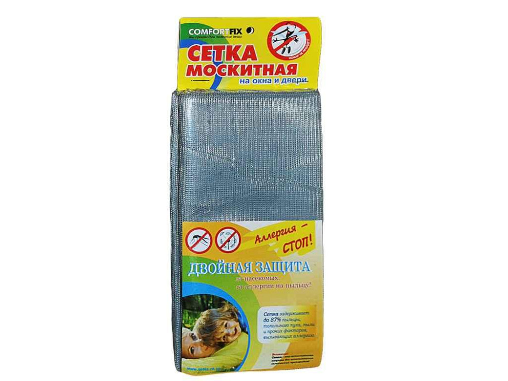 Сітка фасована москітна сіра 75х150мм ТМ COMFORTFIX   Solmir Київ - фото 1
