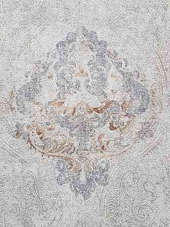 Обои винил на флизелине горячего тиснения DU&KA  Voyage1.06х10 вензеля фон восточный рисунок бежевые Киев