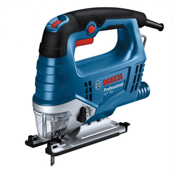 Професійний електричний лобзик Bosch GST 750 : 520 Вт, глибина різу 75 мм, вага 2.3кг Київ
