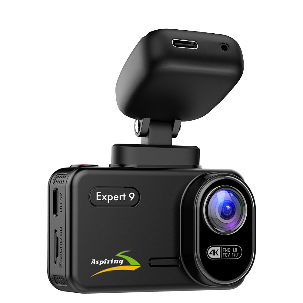 Автомобільний відеореєстратор Aspiring Expert 9 Speedcam, Wi-Fi, GPS, 2K, 2 камери Львів - фото 8