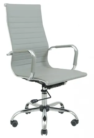 Офісне Крісло Керівника Richman Bali Хром DeepTilt Сірий Київ