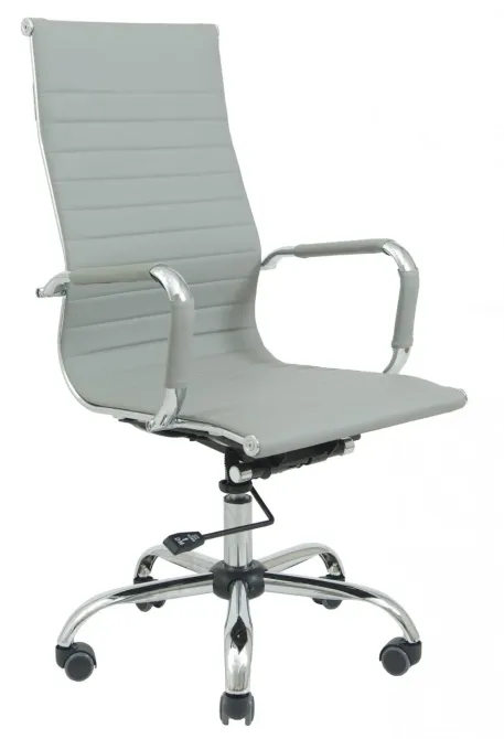 Офісне Крісло Керівника Richman Bali Хром DeepTilt Сірий Київ - фото 1