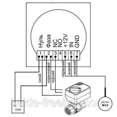 Контроллер защиты от утечки воды Mostino TS1 черный Харьков