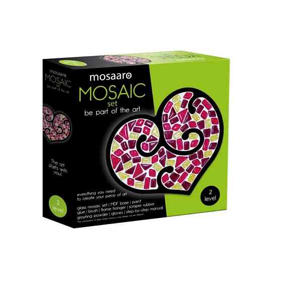 Дитячий набір для творчості кришталева мозаїка "Сердце" MA2005 Вінниця