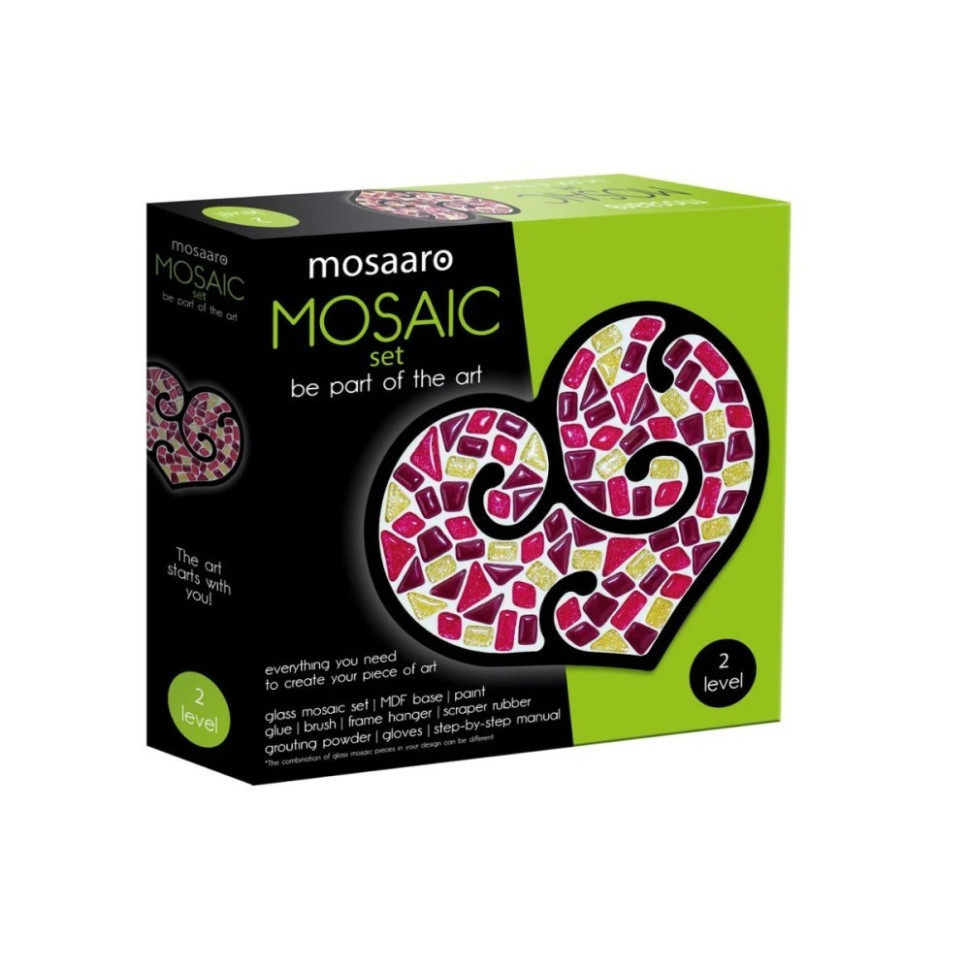 Дитячий набір для творчості кришталева мозаїка "Сердце" MA2005 Вінниця - фото 1