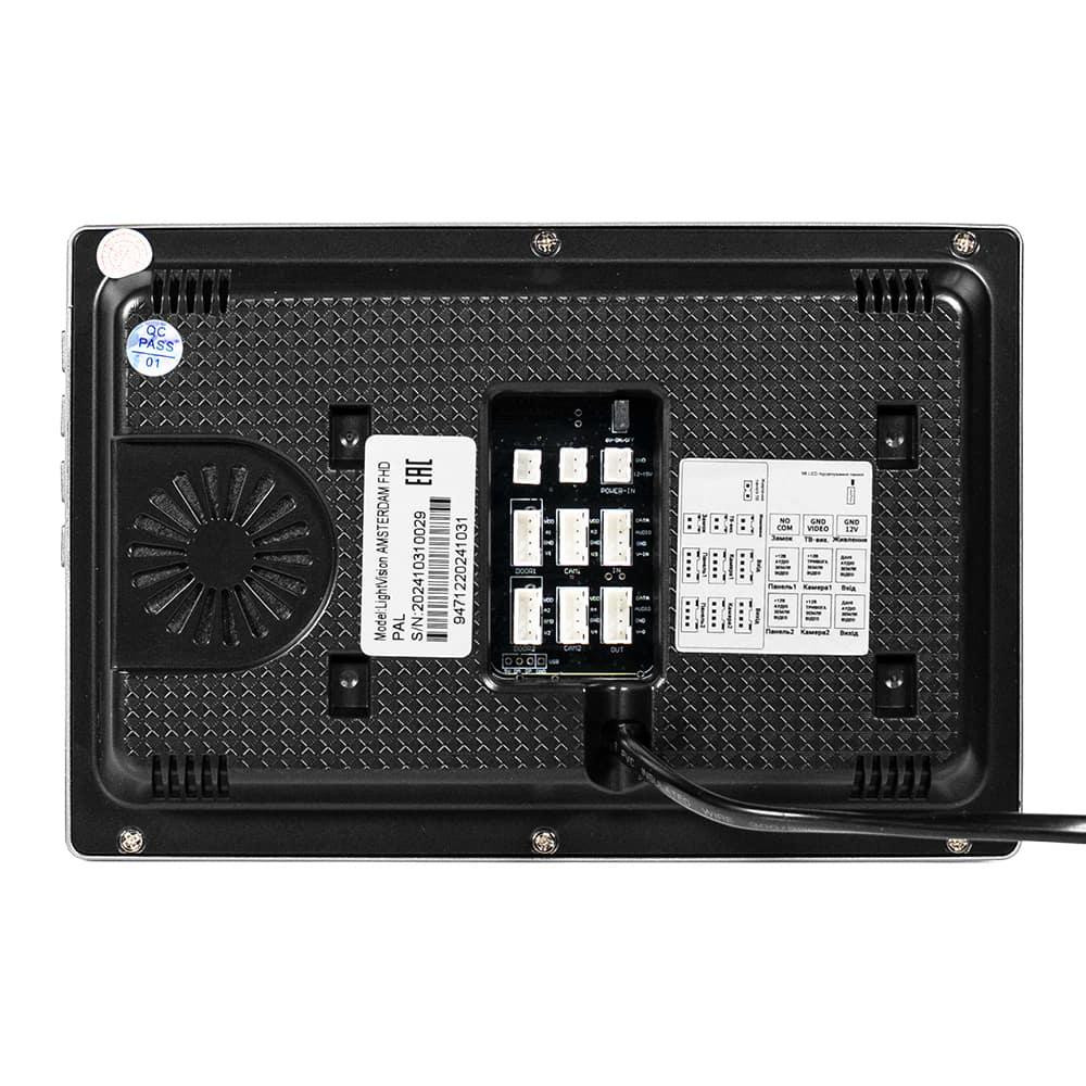 Відеодомофон 7" Light Vision AMSTERDAM FHD Grey (82-00237) Київ - фото 7
