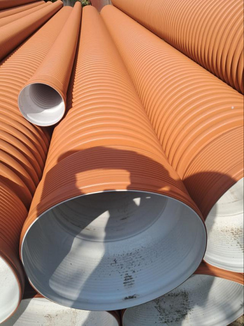 Труби каналізаційні двошарові гофровані для мереж безнапірної каналізації тип SN8 Киев - изображение 2