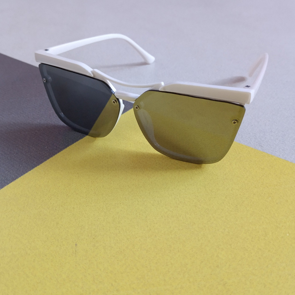 Очки детские солнцезащитные белые Киев - изображение 1