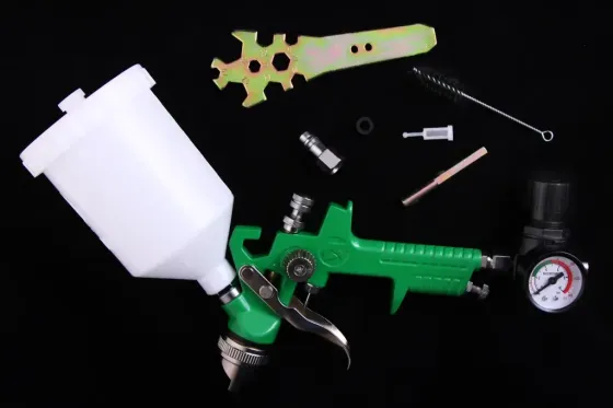 Intertool HVLP 1.3м в/б пластик 600мл + редуктор Вінниця