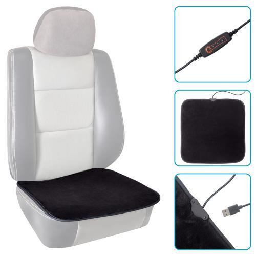 Накладка на сидіння з підігрівом VH-0509, USB 5V, 42х40 см Харків - фото 1
