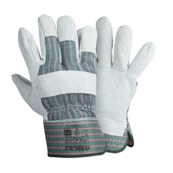 Рукавички 9448341 комбіновані замш цільна долоня р.10,5 клас AB SIGMA Житомир - изображение 2