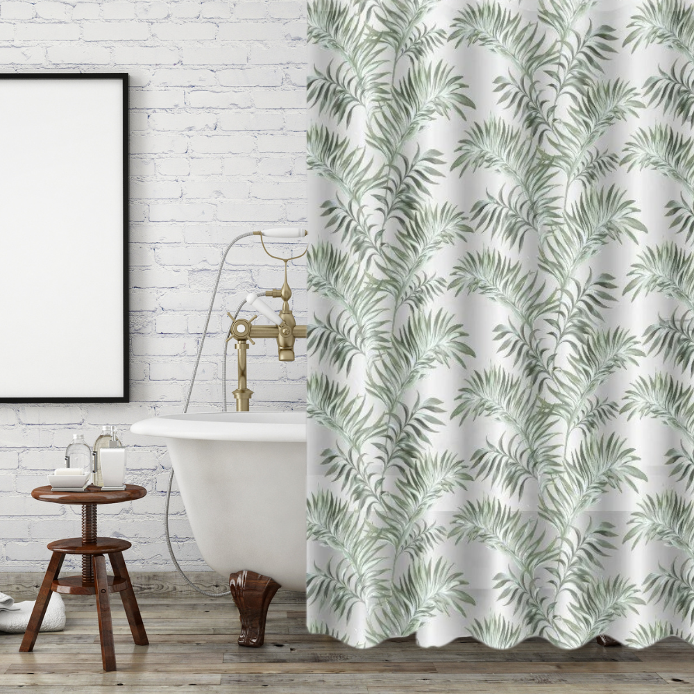 Шторка для ванной и душа 180x180 см водонепроницаемая,штора для душевой и ванной комнаты с крючками, белая Каменец-Подольский - изображение 7