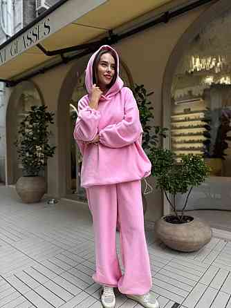 Жіночий теплий стильний  костюм  двосторонній фліс-полар Одеса