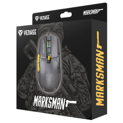 Мышка YENKEE YMS 3600BK Marksman USB Black (45021055) Винница - изображение 4