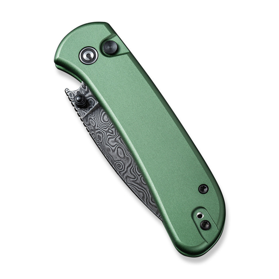 Нож складной Civvi Qubit Green Aluminum C22030E-DS1 Ровно - изображение 14