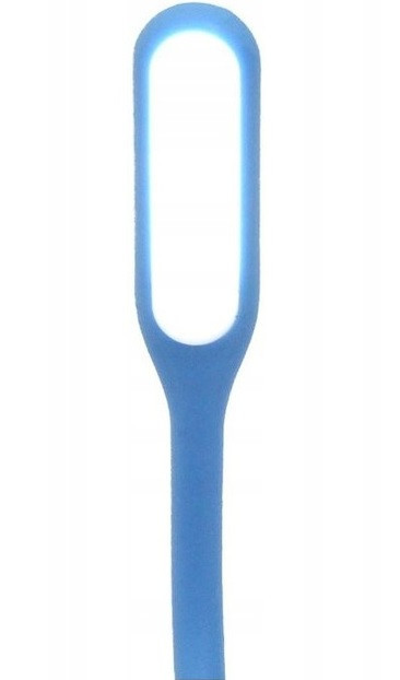 Світлодіодна USB Лампа гнутка 17 см Led Light для ноутбуків та повербанків Blue Нововолинськ - фото 8
