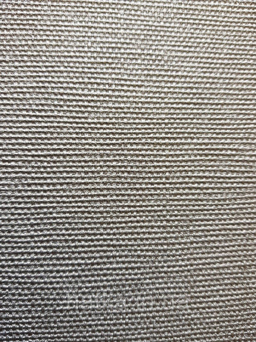 Шпалери вінілові на флізелін Marburg City glam метрові однотонні структурні в точку під тканину сріблясті Київ - фото 3