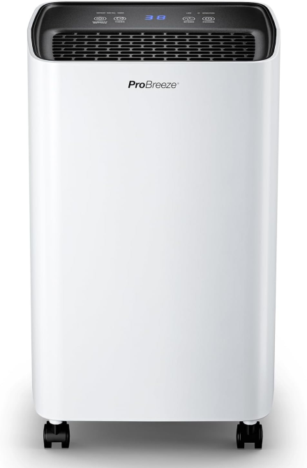 Осушувач повітря Pro Breeze 12 л/добу з баком 2 л, компресорний, сушіння білизни, таймер, датчик вологості, дефект Київ - фото 12