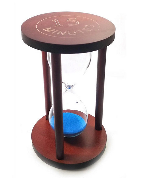 Песочные часы для сауны и бани 15 мин синий песок Киев - изображение 1