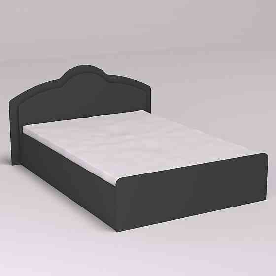 Ліжко Діана двоспальне, Антрацит, 2048х1410х1030 Львів