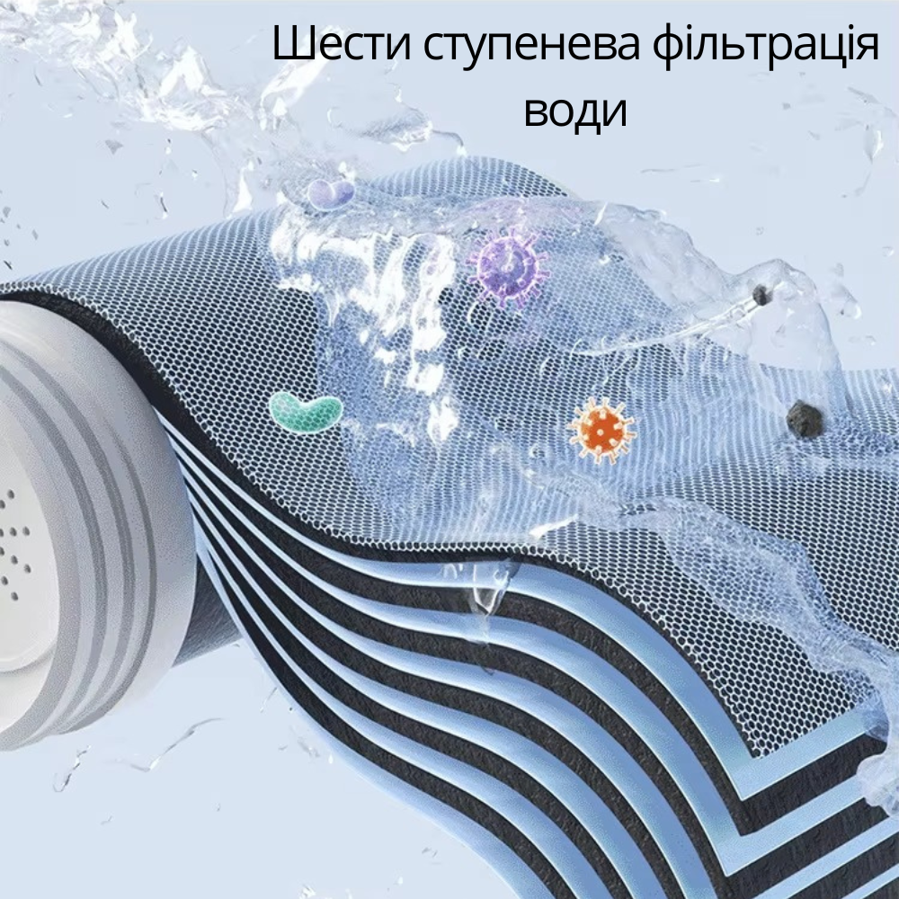 Фільтр-насадка на кран для проточної води на кухню або ванну для очищення з універсальними насадками Кам'янець-Подільський - фото 7