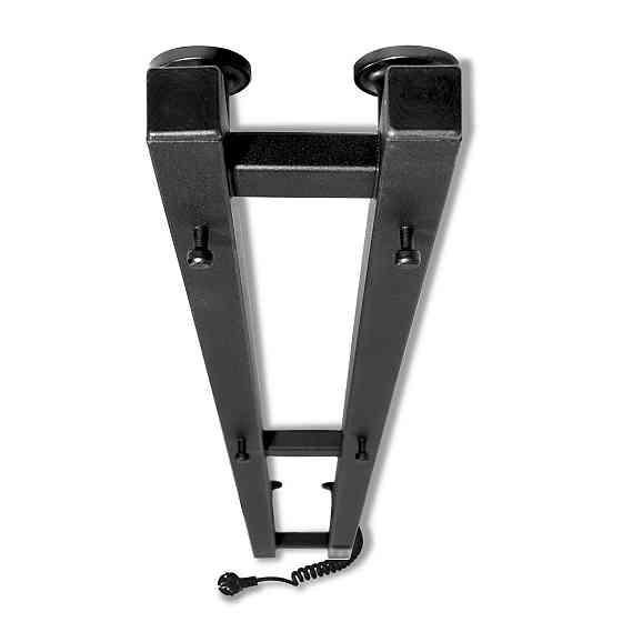 Електрична сушарка для рушників Laris Зебра ДУЕТ 80х1200 Е чорний Київ