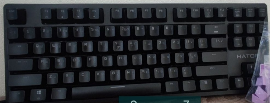 Ігрова Клавіатура HATOR RockFall Evo Tkl Київ - фото 2