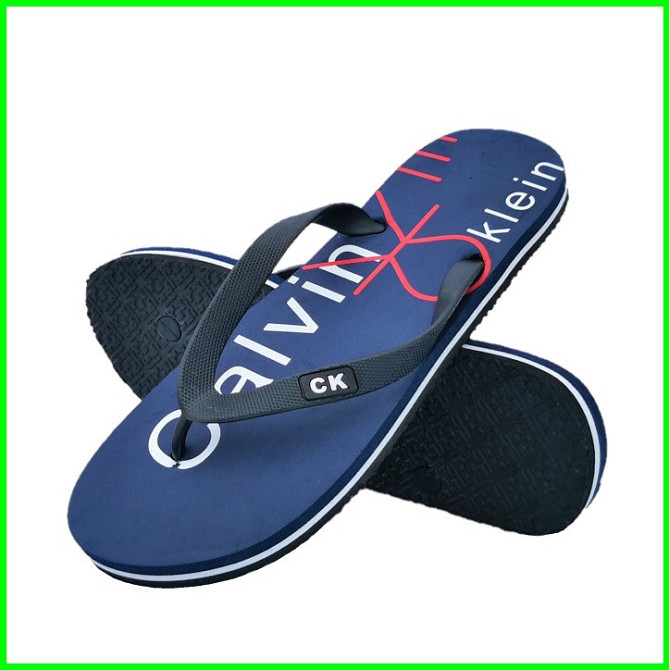 Чоловічі в'єтнамки Капці Шльопанці Сині Шльопанці (розміри: 41,42,44) Дніпро - фото 7