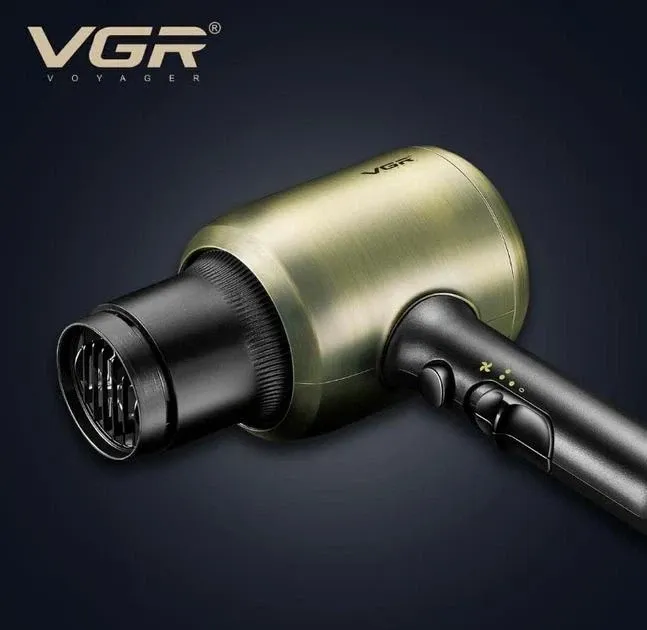 Фен для волосся VGR V-453 потужний 1800-2200W з концентратором (насадка, шнур 2.5м, холодний обдув, новий) Одеса - фото 6