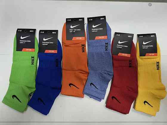 Набір кольорових шкарпеток середньої висоти. 6 шт. в пакованні. Розмір 41-45 Київ