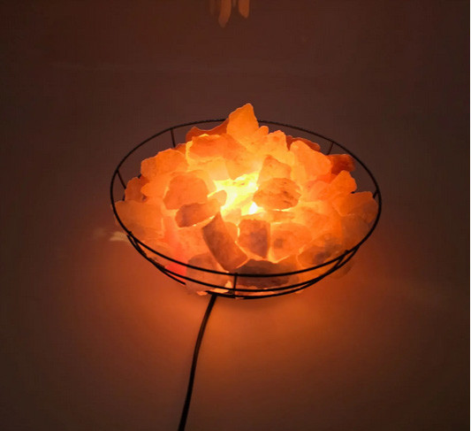 Лампа соляна з гімалайської солі Чаша Київ - фото 2