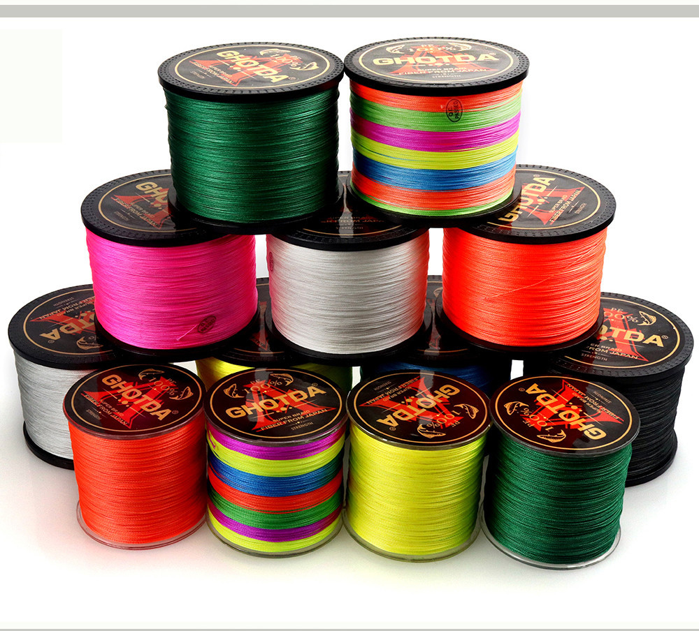 Шнур рыболовный плетёный GHOTDA 150м, 8 жил, синий Киев - изображение 1