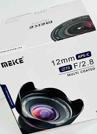Фото Об’єктив Meike Optics Multi Coated 12 мм f/2.8 72 мм Sony E-mount. Харків
