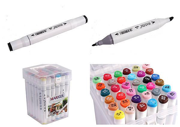 Набір скетч маркерів "Josef Otten" DSCN0228-36 36кол "M&S" спирт.осн, трехгран.корп.,пласт.уп, шт Київ - фото 1