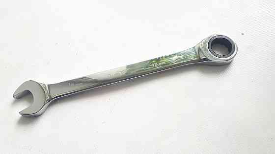 Ключ рожково-трещоточный 18 мм КТ-2081-18 Alloid Винница