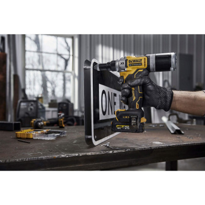 Заклепочник DeWALT 18 В XR Li-Ion, 20 kN, d.закл.=4.8-6.4 мм (без АКБ и ЗУ) (DCF414NT) Винница - изображение 3