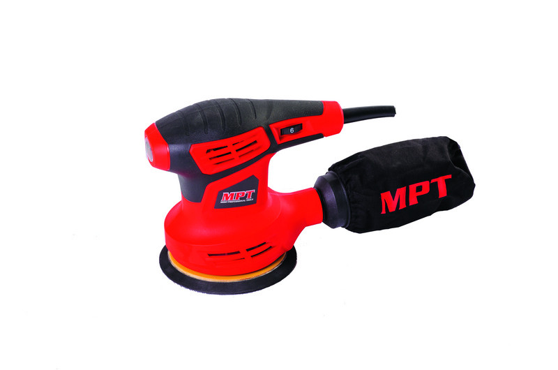 MPT Шліфмашина орбітальна (ексцентрикова) MPT 320 Вт Ø125 мм 12000 об/хв додаткові щітки шліфув Коломия - фото 1