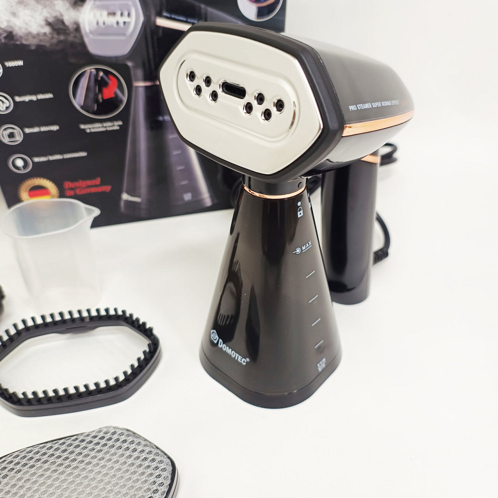 Удобный ручной отпариватель Domotec, Компактный паровой утюг для путешествий, Отпариватель для блузки QG-20 Львов - изображение 4