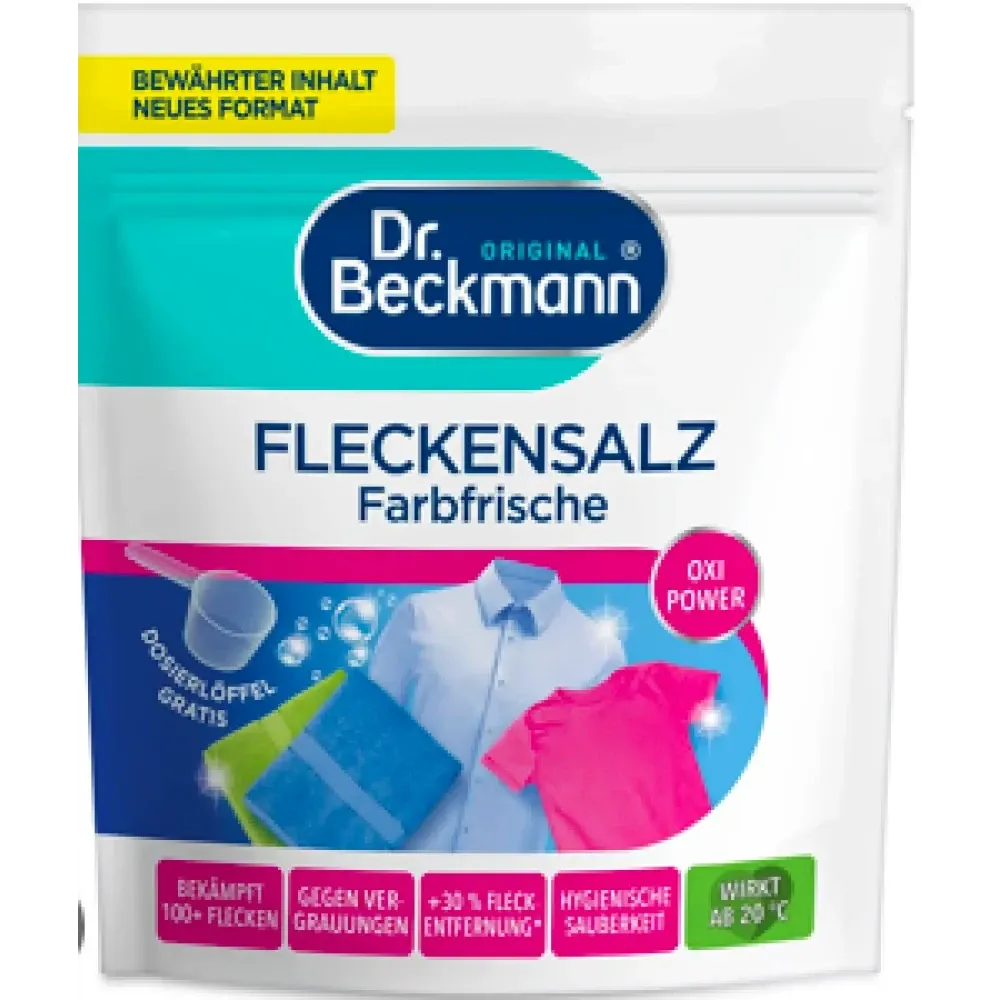 Пятновыводитель - активизатор стирки универсальный Dr Beckmann Fleckensalz Farbfrische 400 g Львов - изображение 1
