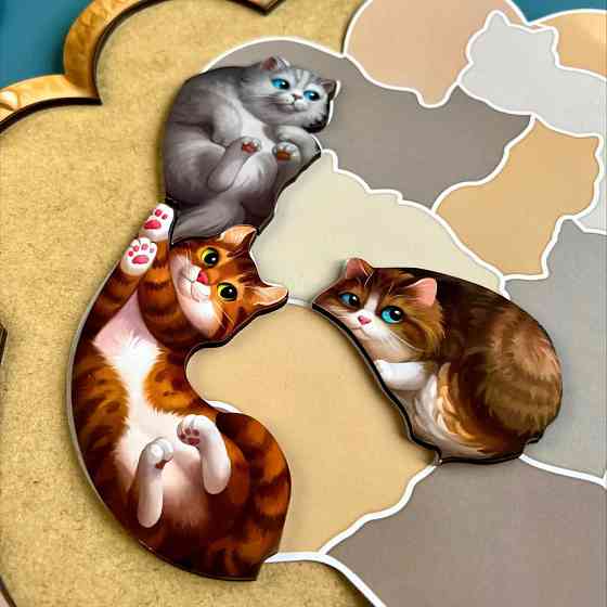 Деревянный пазл-вкладыш 