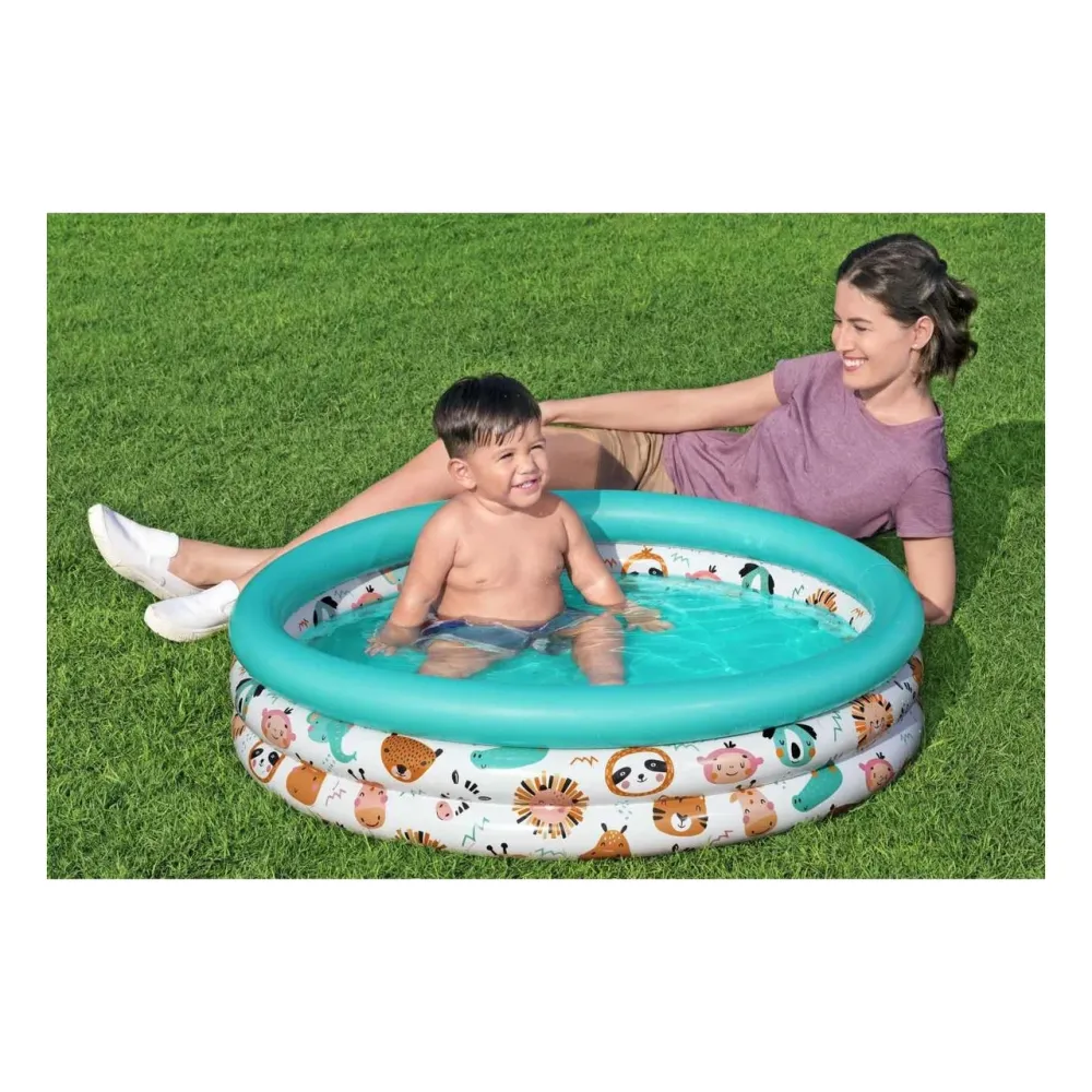 Басейн надувний дитячий Океан Bestway 51008 102х25 см Київ - фото 9