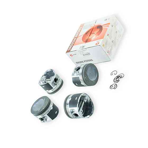 Поршня AMP (82,0) гр.E+пальцы анодированные 21213 Мукачево