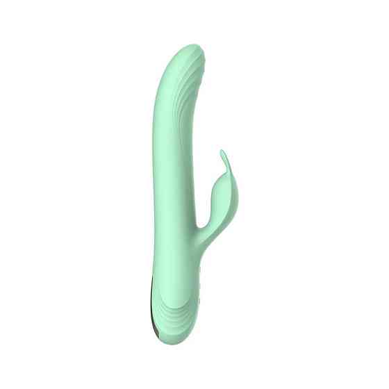 Вібратор-кролик із фрикціями Every Night Toys для точки G, блакитний Sex Aura Київ