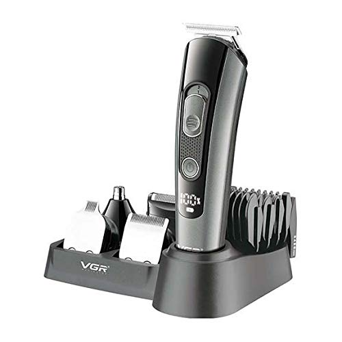 Машинка для стрижки 5 в 1 VGR V-175, чорна Вінниця - фото 2