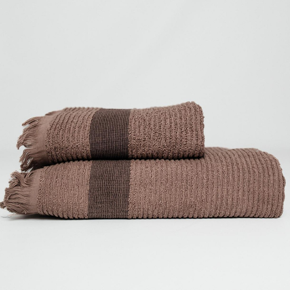 Набір Махрових рушників, Махра,Кавовий, 50/90 та 70/140 Київ - фото 3