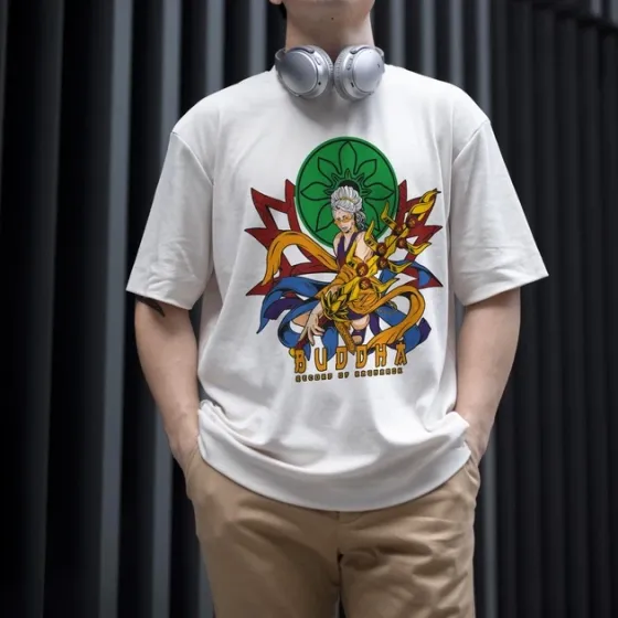 Футболка чоловіча з  принтом Record of ragnarok Будда 2 WE Розмір 48 Дніпро