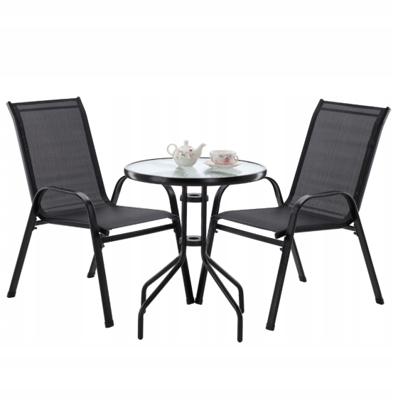 Набір садових меблів Chomik TWIKS стіл та 2 стільці Киев