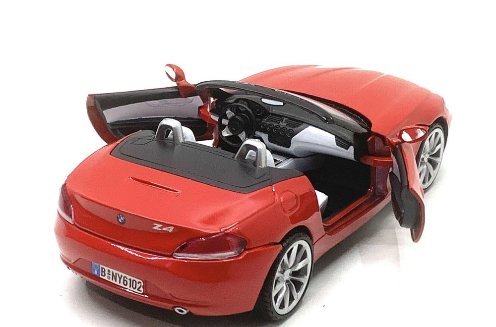 Машина Автосвіт BMW Z4 інерційна відчиняються двері капот 1:24 Червона (AP-1933) Чернігів - фото 3